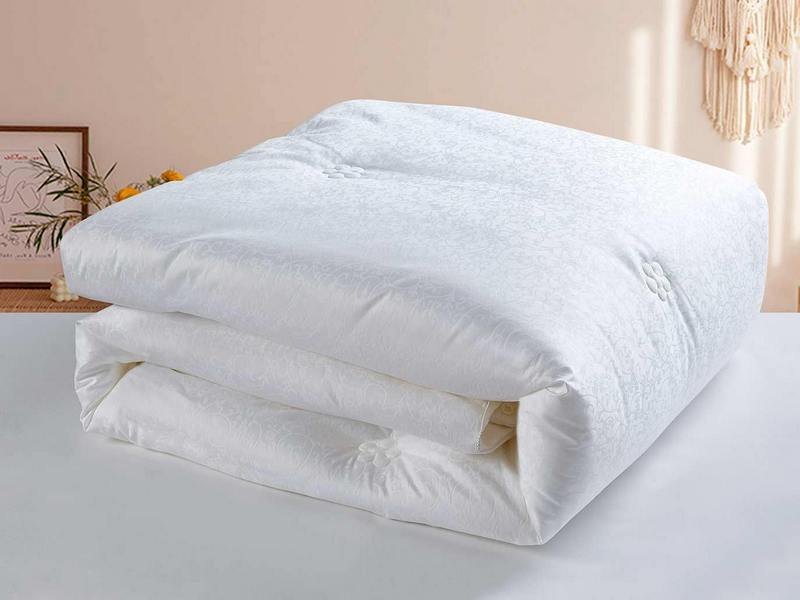 картинка Одеяло On Silk Comfort Premium Q0088A шелк в хлопке жаккарде всесезонное 150x210 