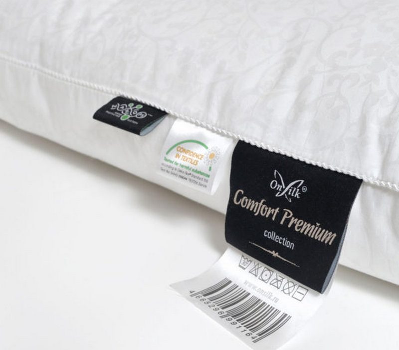 картинка Подушка On Silk Comfort Premium L шелковая 50x70 