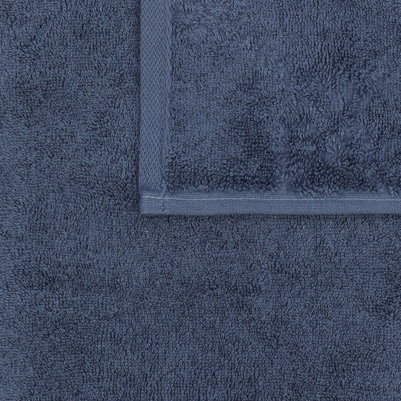 картинка Полотенце махровое Joop 111 хлопок темно синее 50x100 